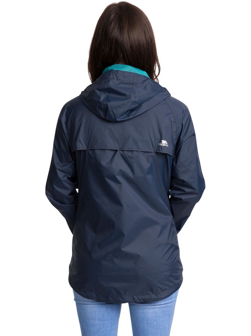 Veste imperméable qikpac - trespass Bleu marine - Kiabi