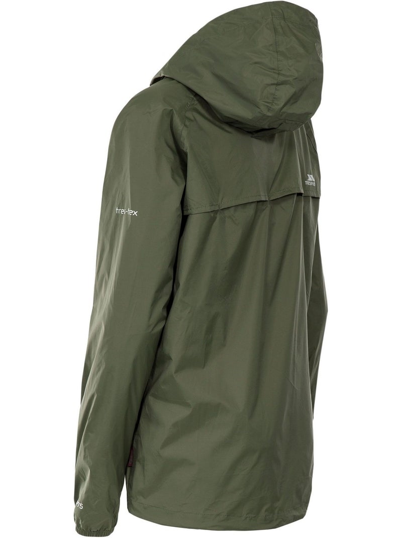 Veste imperméable qikpac - trespass Kaki - Kiabi