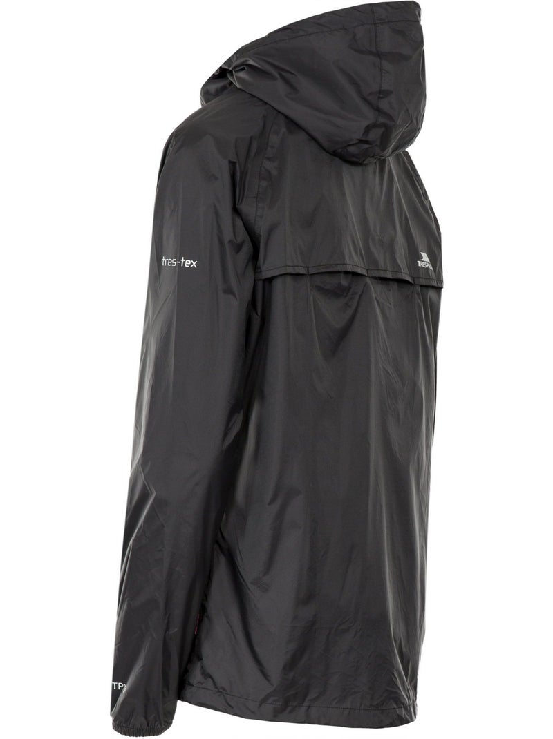 Veste imperméable qikpac - trespass Noir - Kiabi