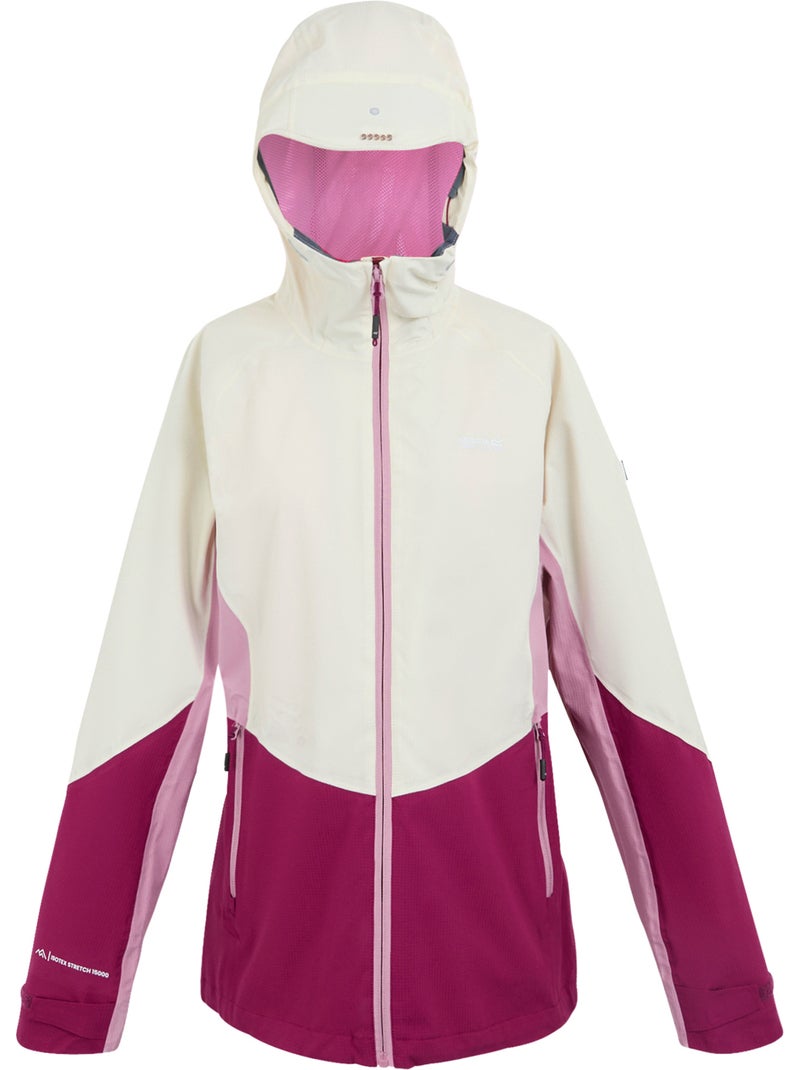 Veste imperméable raddick - regatta Blanc cassé - Kiabi
