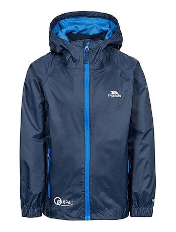 Veste imperméable repliable unisexe - trespass qikpac