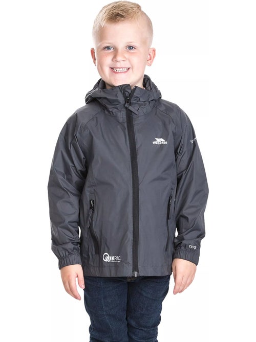 Veste imperméable repliable unisexe - trespass qikpac - Kiabi