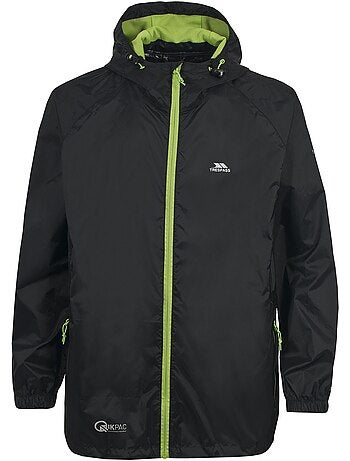 Veste imperméable repliable unisexe - trespass qikpac
