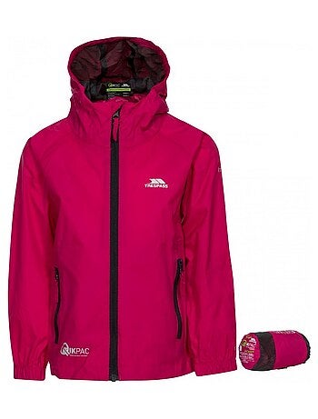 Veste imperméable repliable unisexe - trespass qikpac