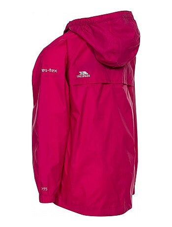Veste imperméable repliable unisexe - trespass qikpac