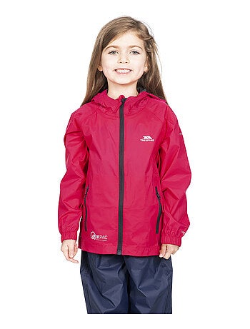 Veste imperméable repliable unisexe - trespass qikpac