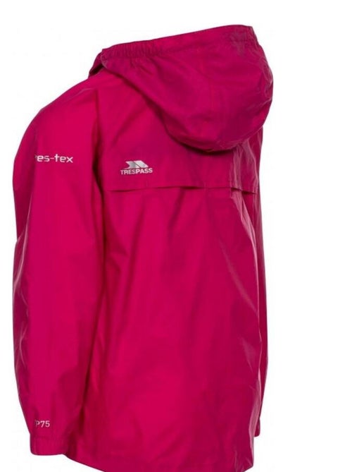 Veste imperméable repliable unisexe - trespass qikpac - Kiabi