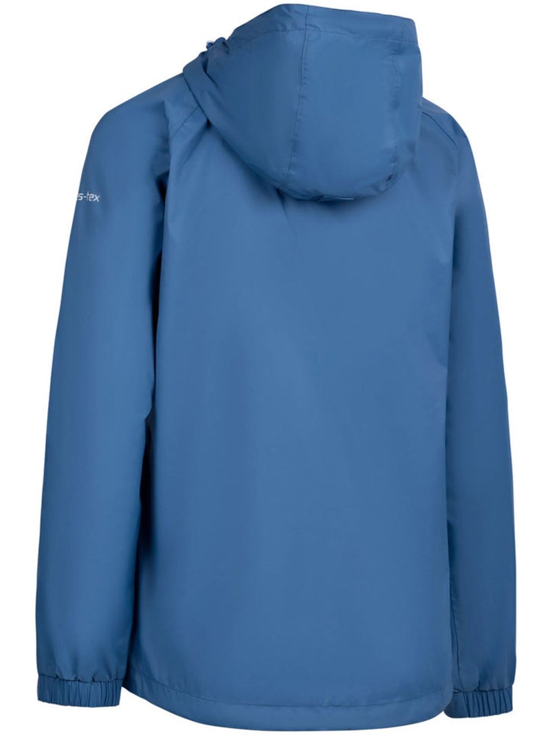 Veste imperméable tayah - trespass Bleu - Kiabi