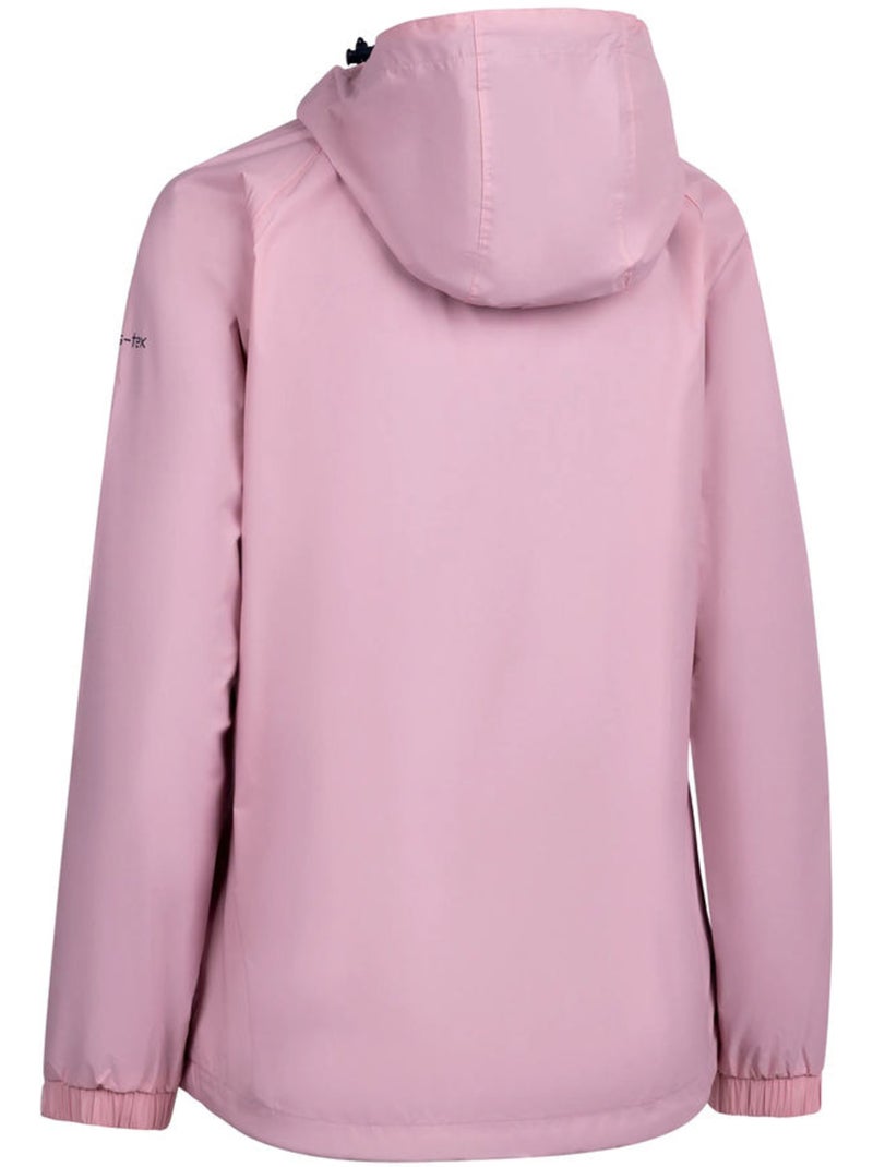 Veste imperméable tayah - trespass Gris froid/Rose - Kiabi