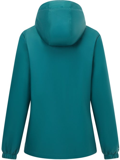Veste imperméable unie à capuche et doublure polaire kygo - regatta - Kiabi