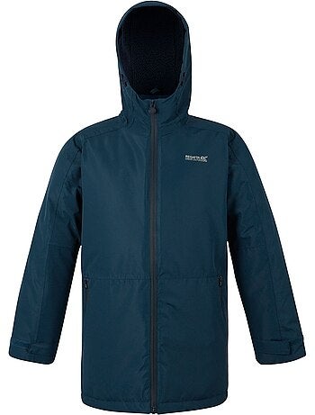 Veste imperméable unie à capuche farbank - regatta