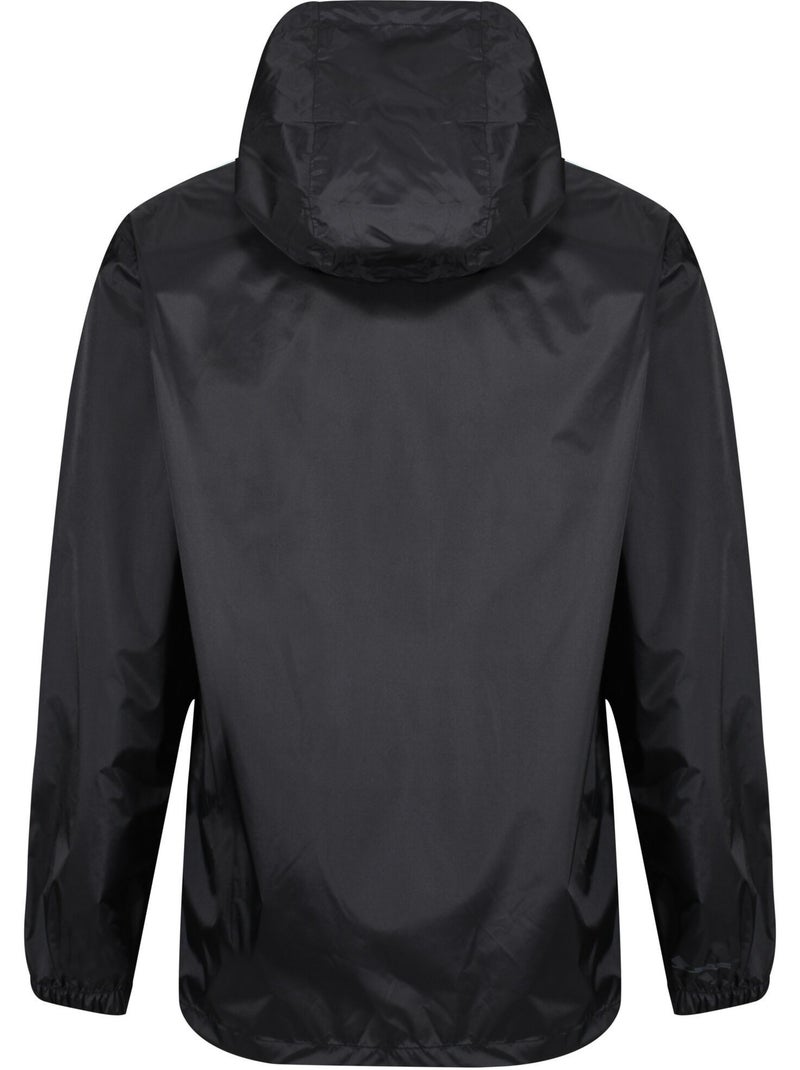 Veste imperméable unie à capuche pack it - regatta Noir - Kiabi