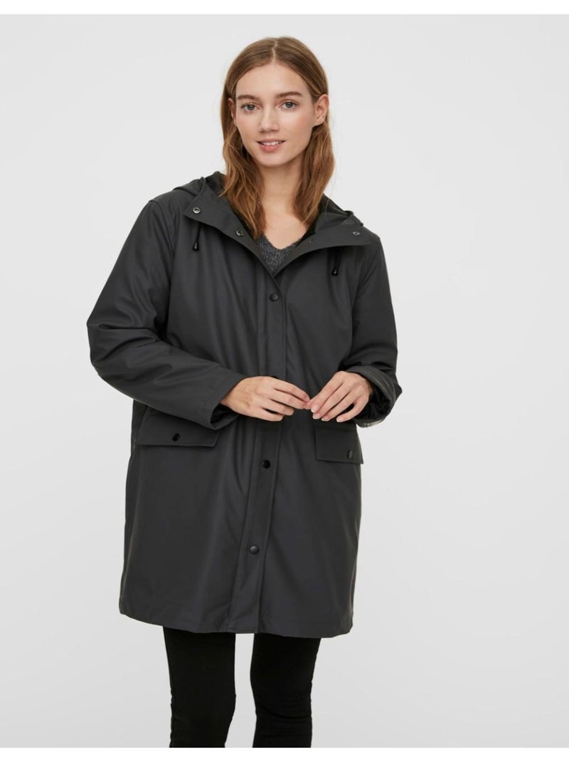Veste imperméable Vero Moda Noir Noir - Kiabi