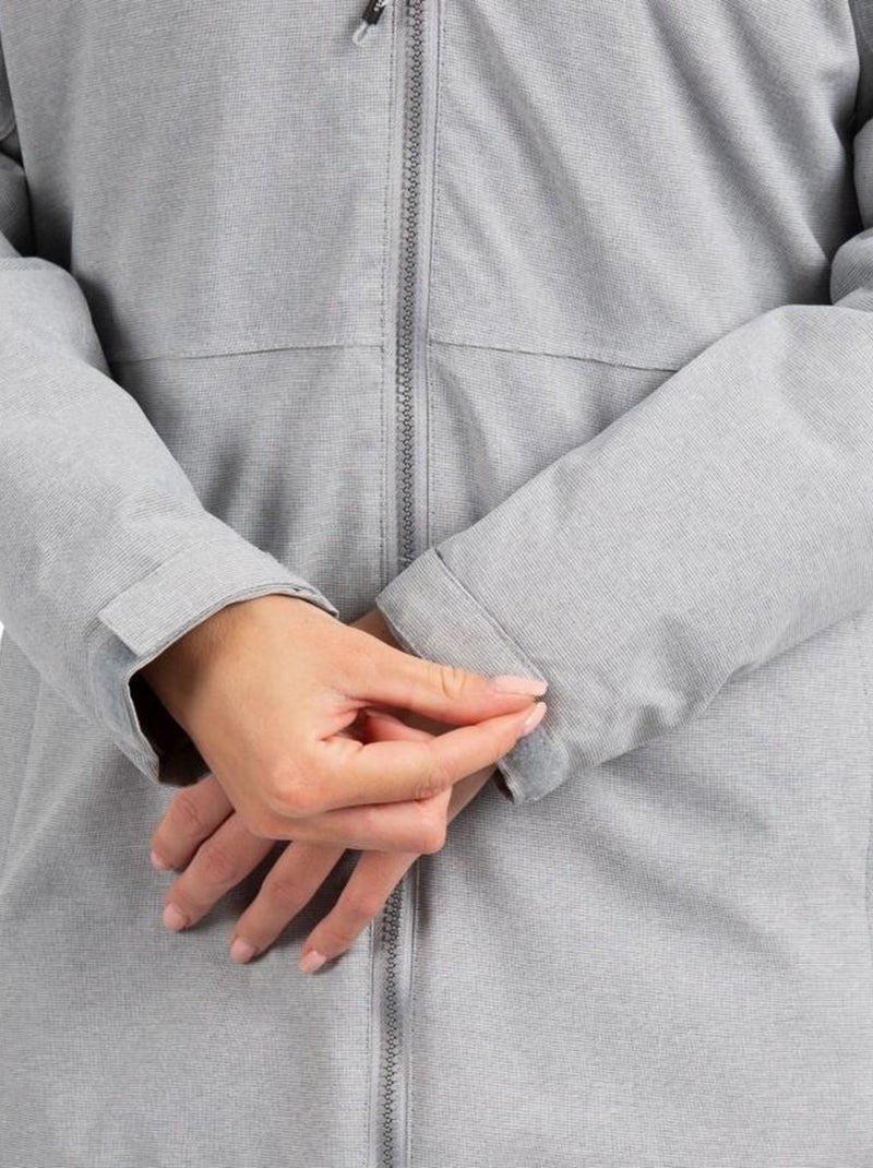 Veste imperméable wintry - trespass Gris chiné - Kiabi