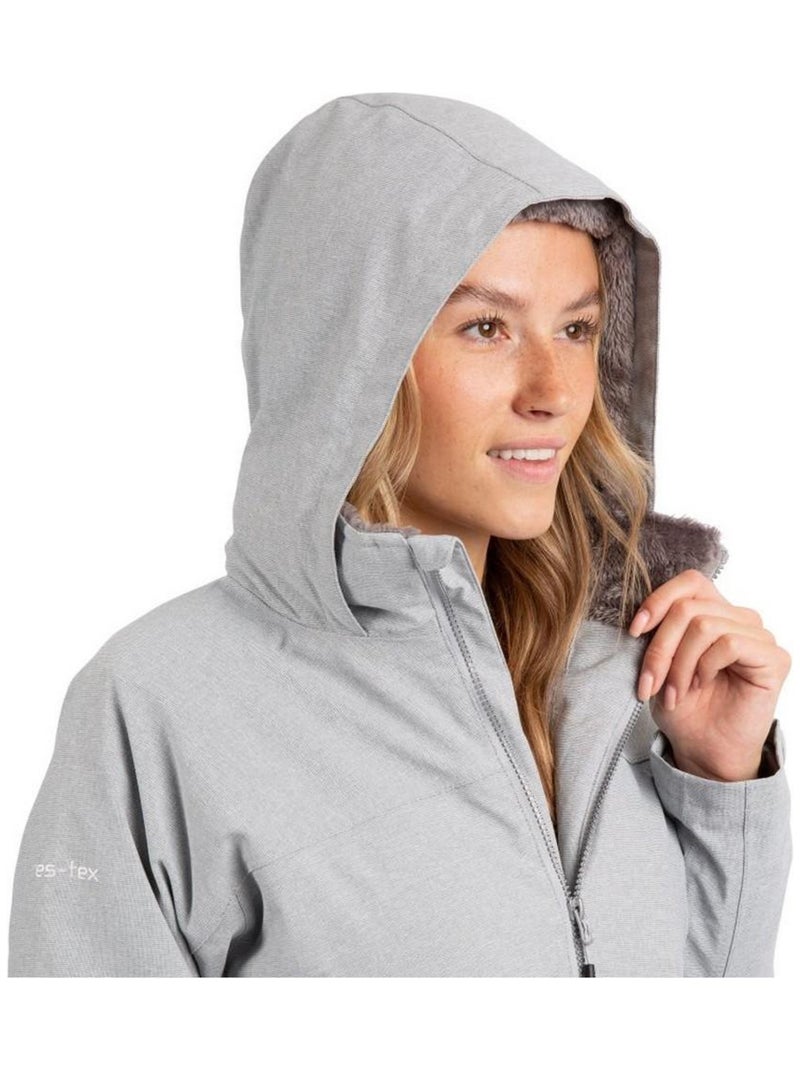 Veste imperméable wintry - trespass Gris chiné - Kiabi