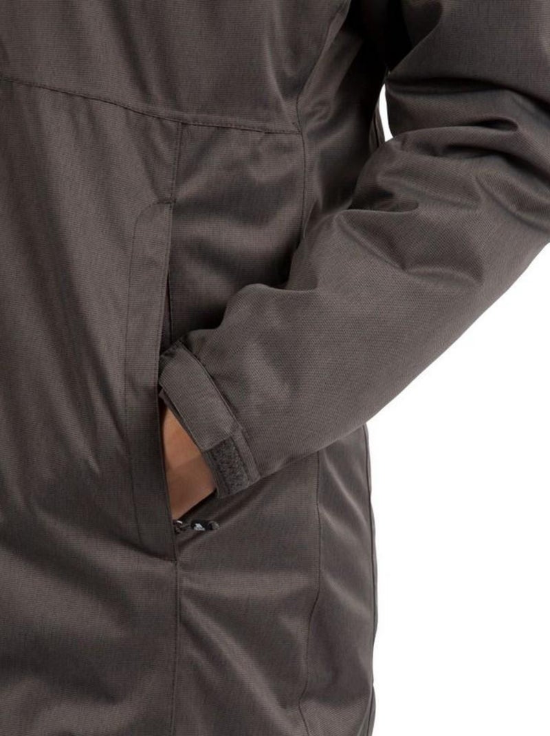 Veste imperméable wintry - trespass Gris foncé - Kiabi