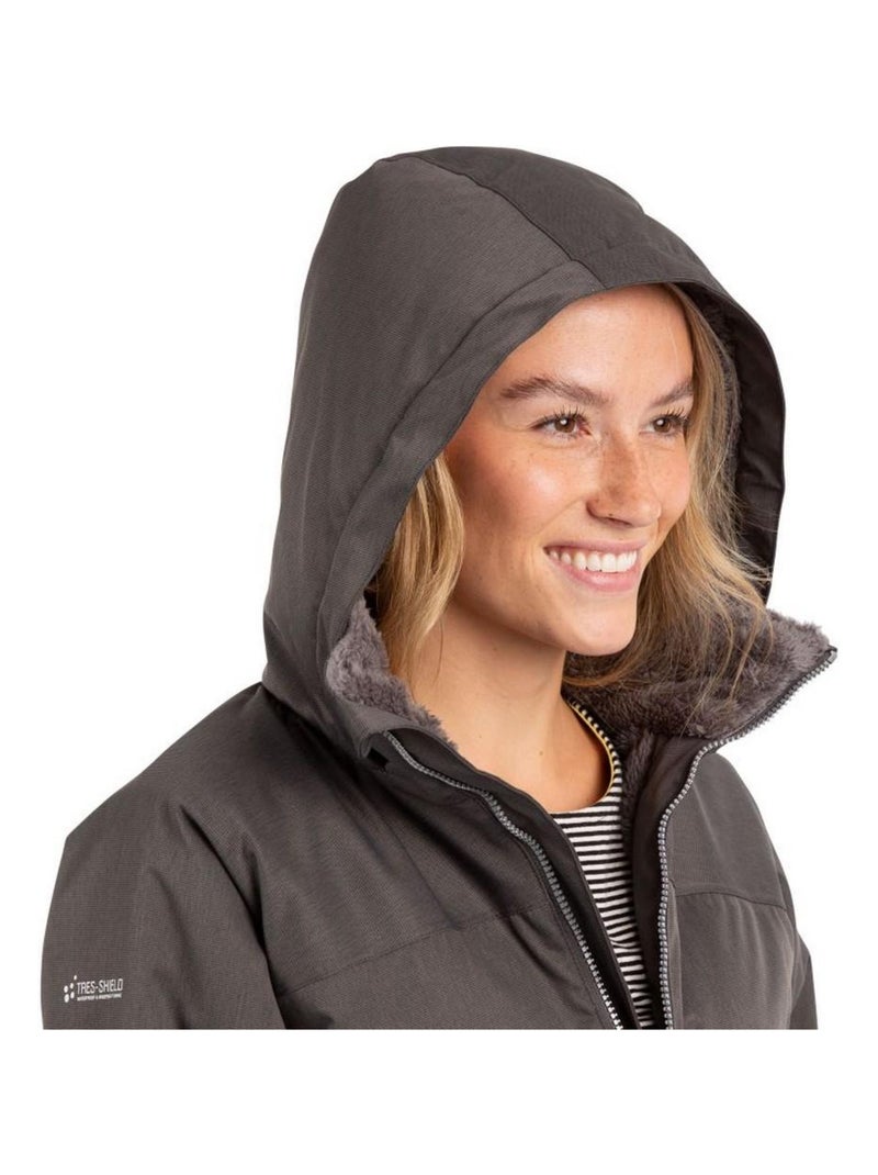 Veste imperméable wintry - trespass Gris foncé - Kiabi