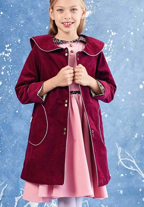 Veste Intersaison   Col Marin  Velours   PIMPRENELLE - La Faute à Voltaire - Kiabi