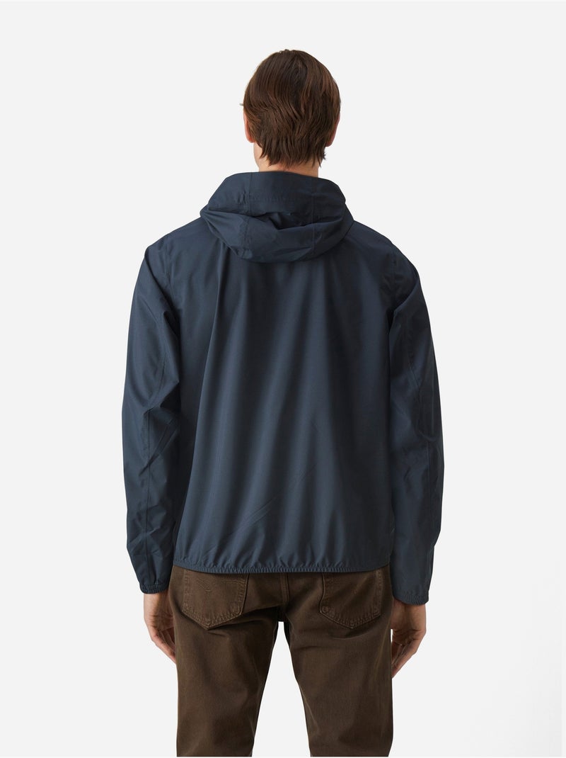 Veste jack eco stretch dot - K-Way Bleu foncé - Kiabi