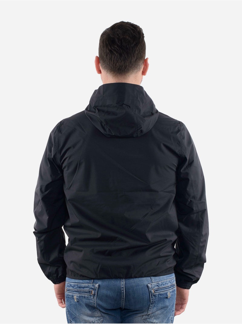 Veste jack eco stretch dot - K-Way Noir - Kiabi