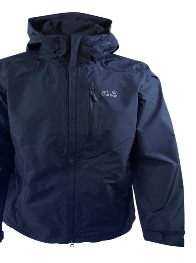 Veste 'Jack Wolfskin' 'Red Trail Jacket M' Bleu - Kiabi