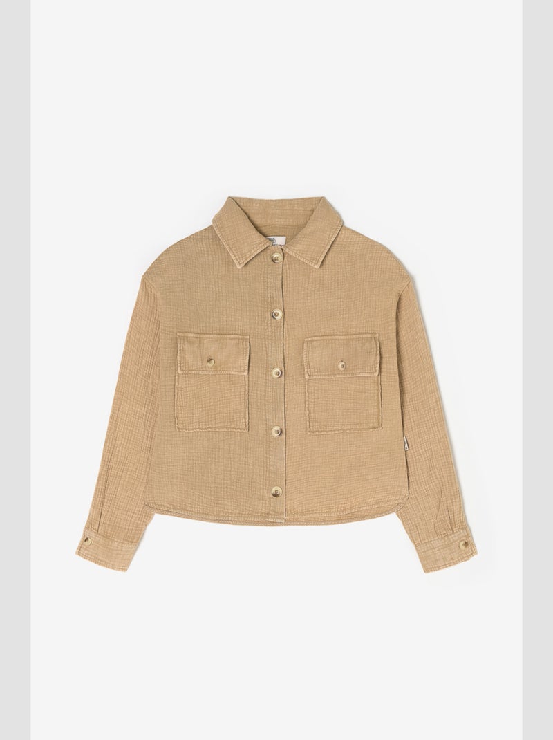 Veste JASONGI 'Le Temps Des Cerises' Beige - Kiabi