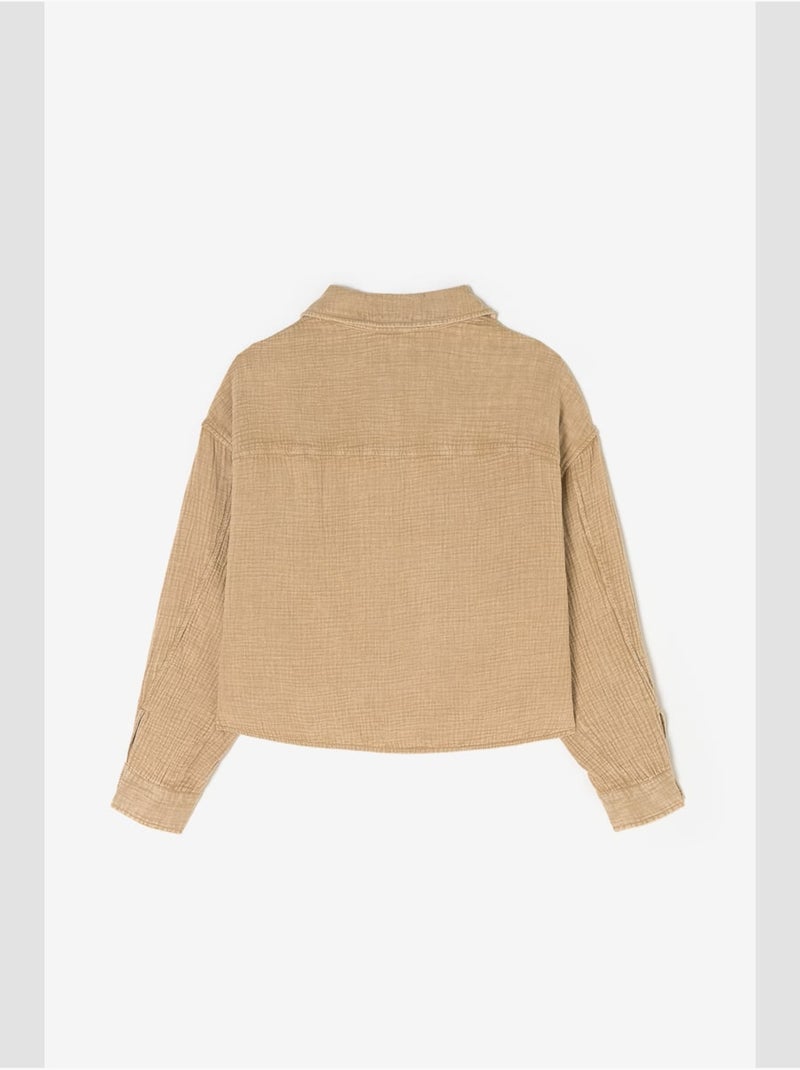 Veste jasongi 'le temps des cerises' Beige - Kiabi
