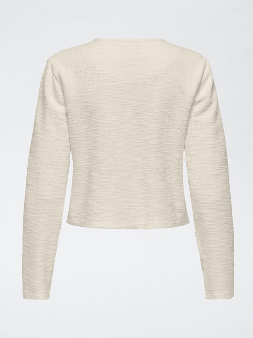 Veste 'JDY' à ouverture boutonnée et poches poitrines - Kiabi