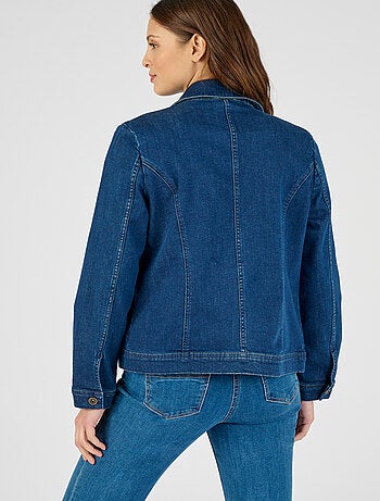 Veste jean finitions brillantes - Damart