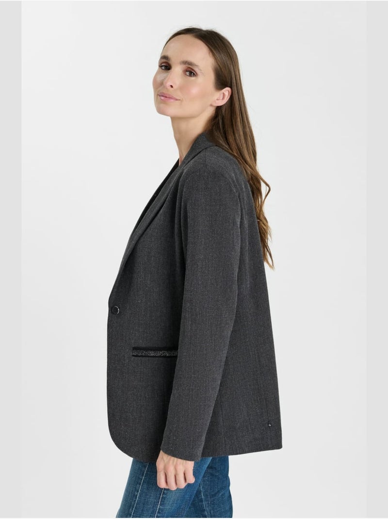 Veste JUNI 'Le Temps Des Cerises' Gris - Kiabi