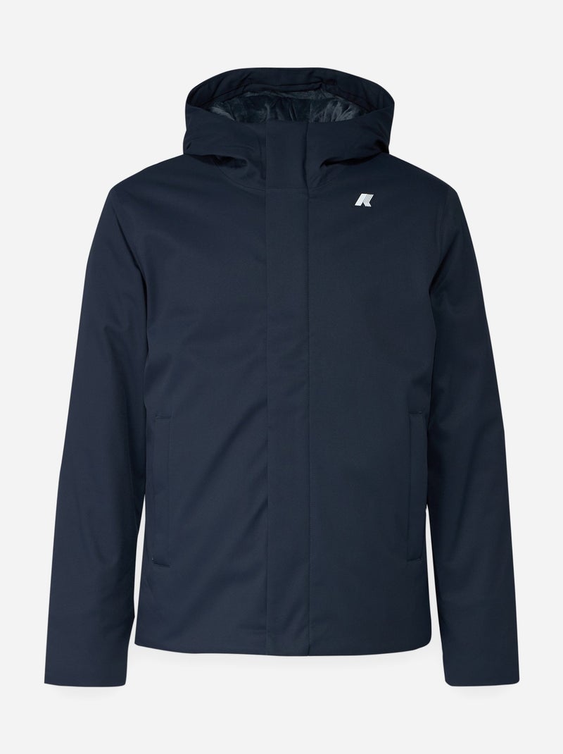 Veste K-Way Jacko Twill Marmotta Bleu foncé - Kiabi