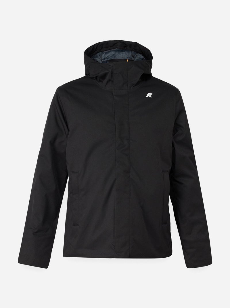 Veste K-Way Jacko Twill Marmotta Noir - Kiabi