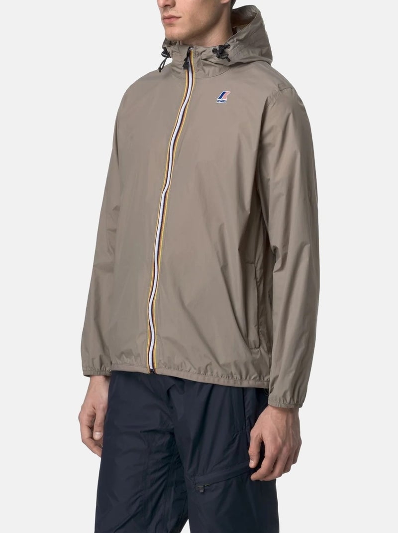 Veste K-Way Le Vrai 4.0 Claude Marron clair - Kiabi