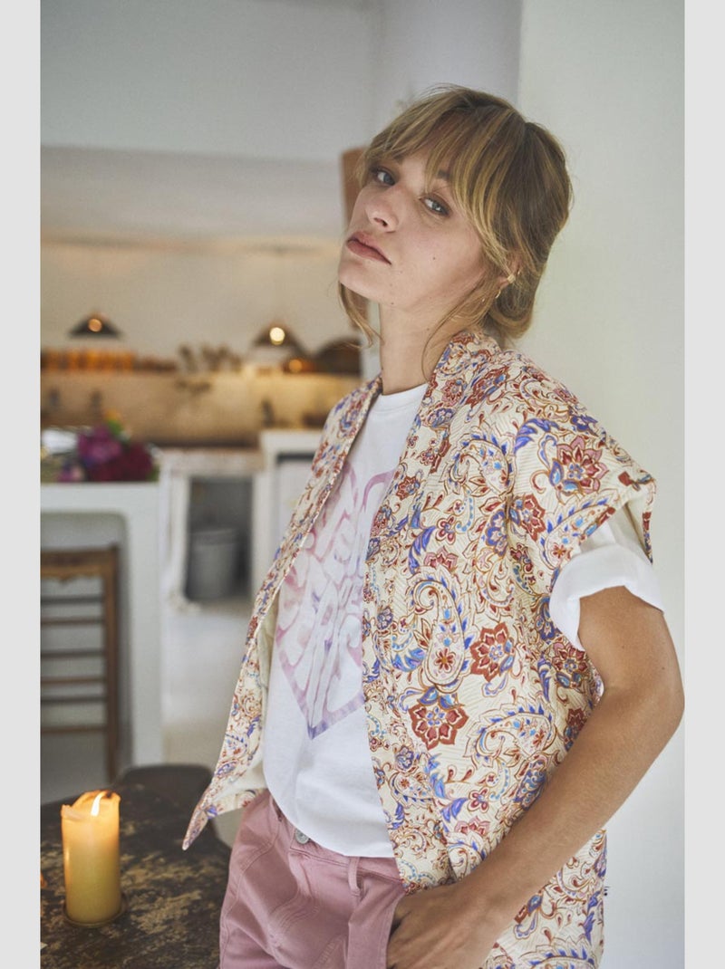 Veste KERMAN 'Le Temps Des Cerises' Rose - Kiabi