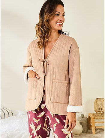 Veste kimono intérieur moutonné - DAXON
