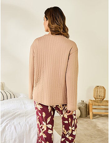 Veste kimono intérieur moutonné - DAXON