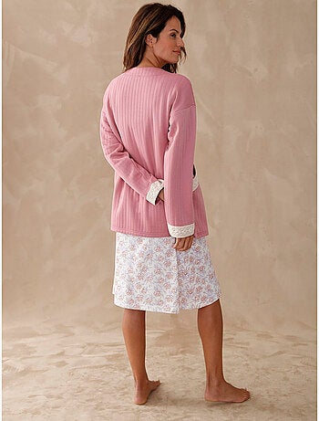 Veste kimono matelassée lingerie nuit - DAXON