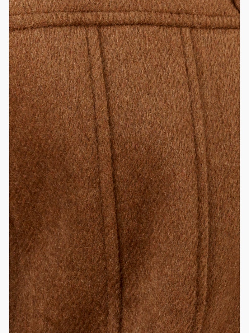 Veste lainage - Damart Marron - Kiabi