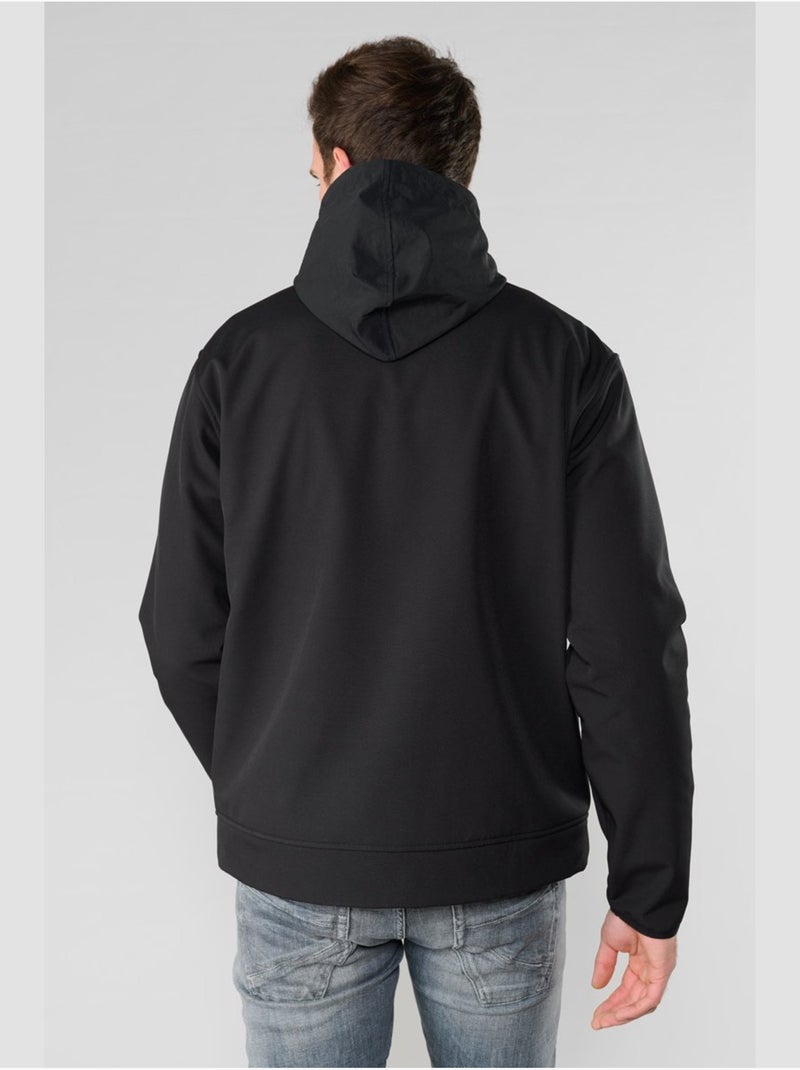 Veste laminel 'le temps des cerises' Noir - Kiabi