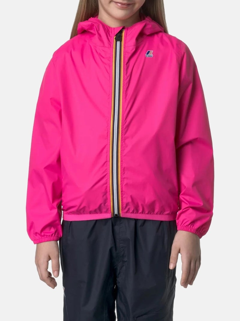 Veste Le Vrai 4.0 Claude - K-Way Rose bonbon - Kiabi