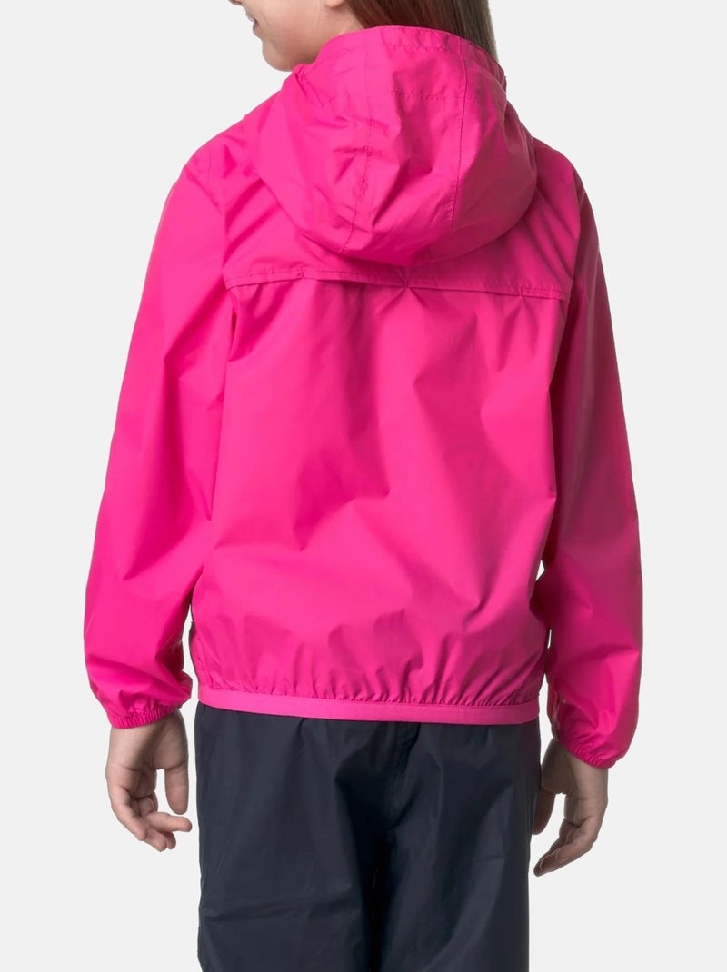 Veste Le Vrai 4.0 Claude - K-Way Rose bonbon - Kiabi