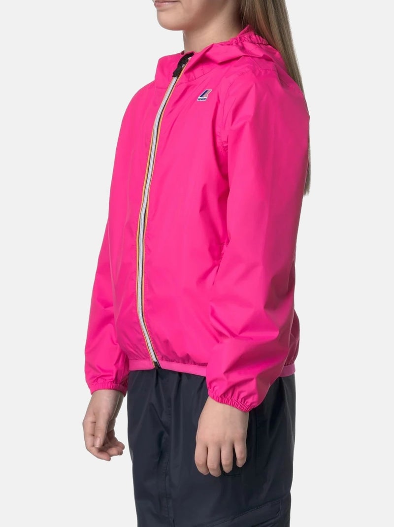 Veste Le Vrai 4.0 Claude - K-Way Rose bonbon - Kiabi