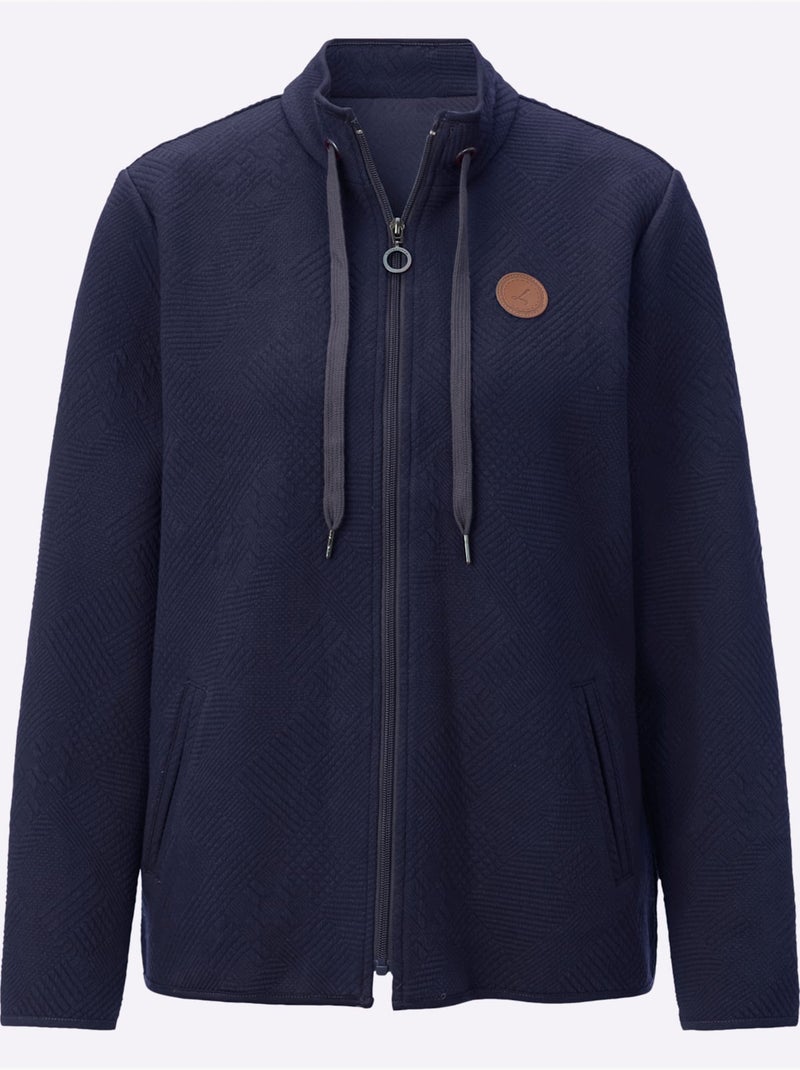 Veste Légère 50% Coton - Taille Standard - Witt Bleu marine - Kiabi