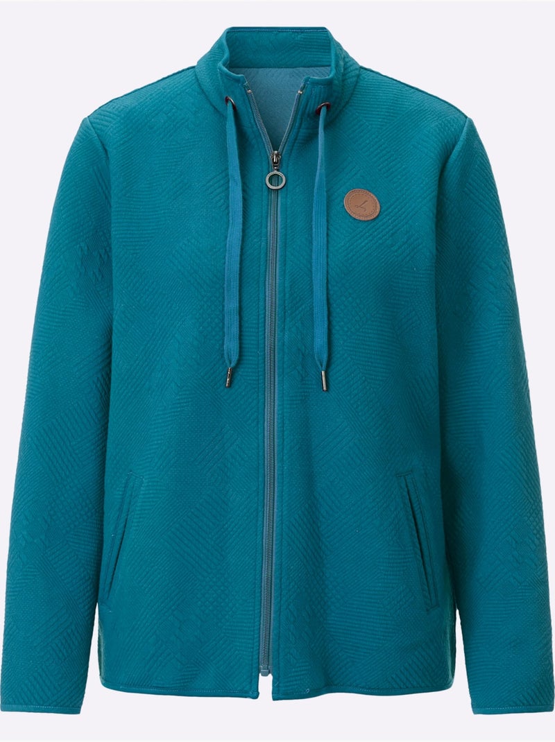 Veste Légère 50% Coton - Taille Standard - Witt Bleu pétrole - Kiabi