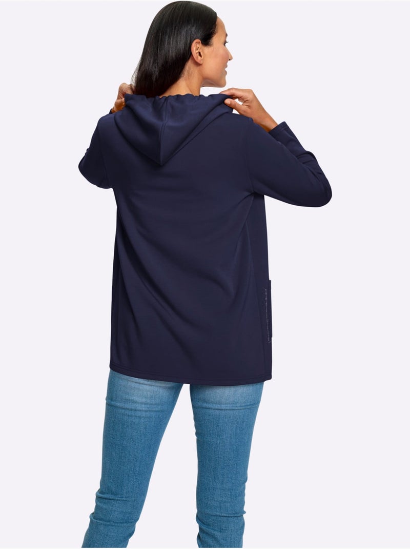 Veste Légère 50% Modal - Taille Standard - Helline Bleu marine - Kiabi
