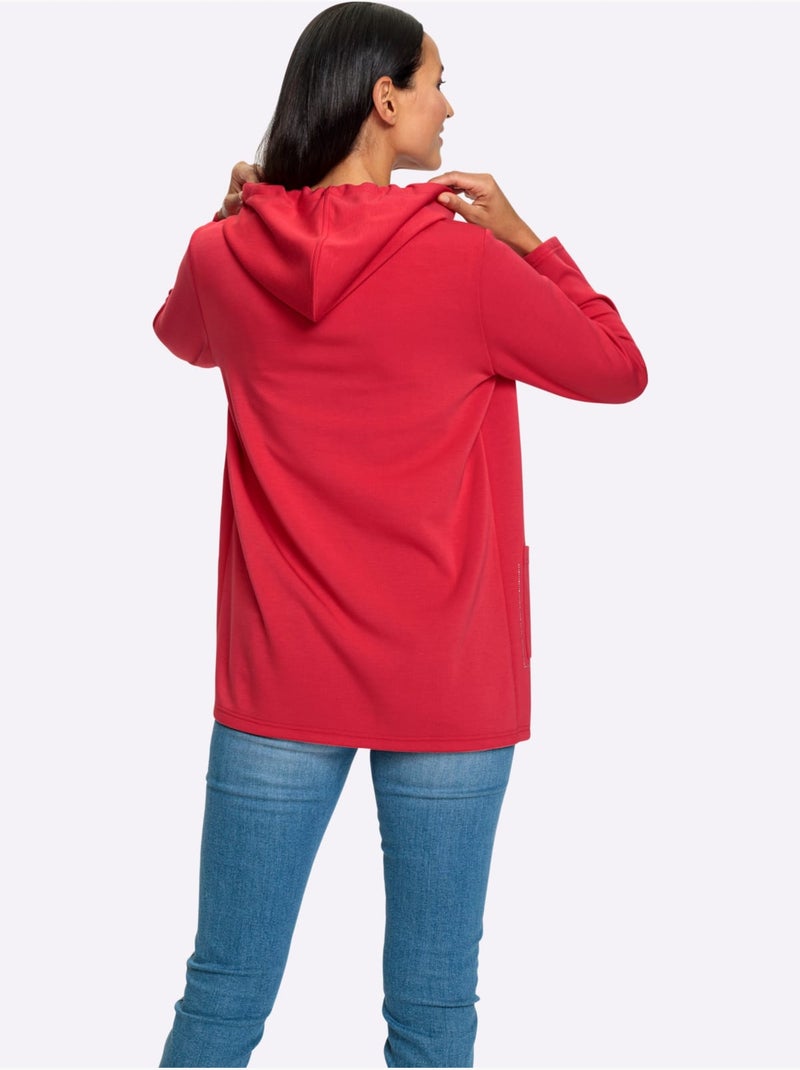 Veste Légère 50% Modal - Taille Standard - Helline Rouge - Kiabi