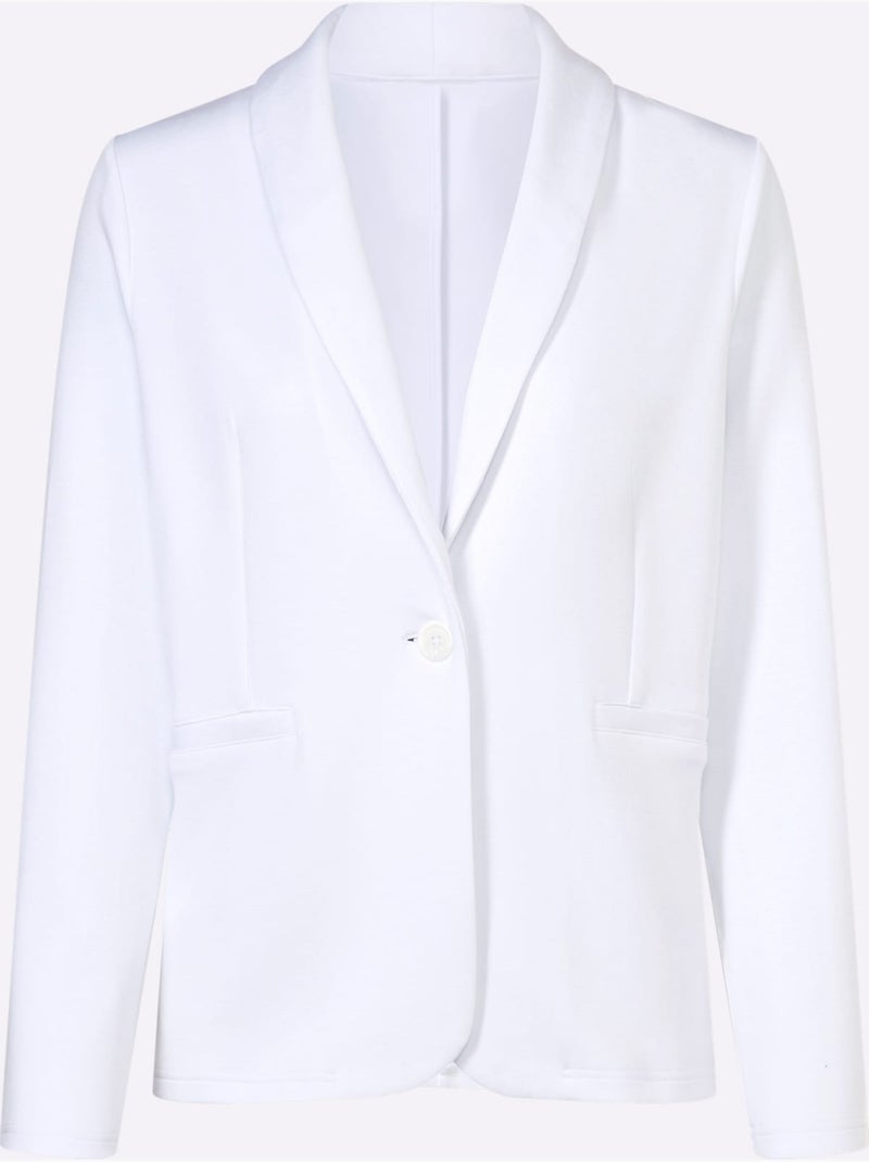 Veste Légère 50% Modal - Taille Standard - Witt Blanc - Kiabi