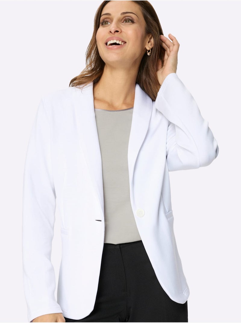 Veste Légère 50% Modal - Taille Standard - Witt Blanc - Kiabi