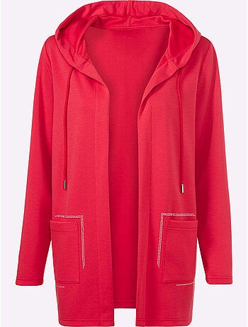 Veste légère à capuche avec cordon et poches sans fermeture - Taille standard - Helline