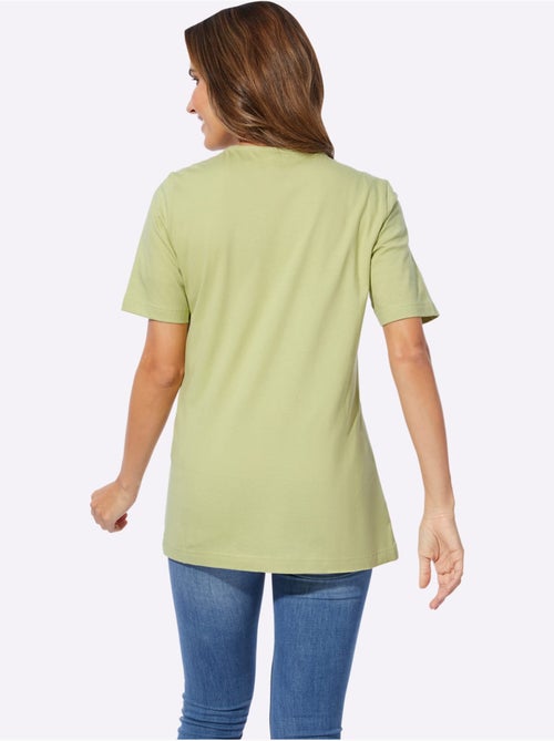 Veste légère à manches courtes avec coupe ouverte et structurante - Taille standard - Moda Vilona - Kiabi